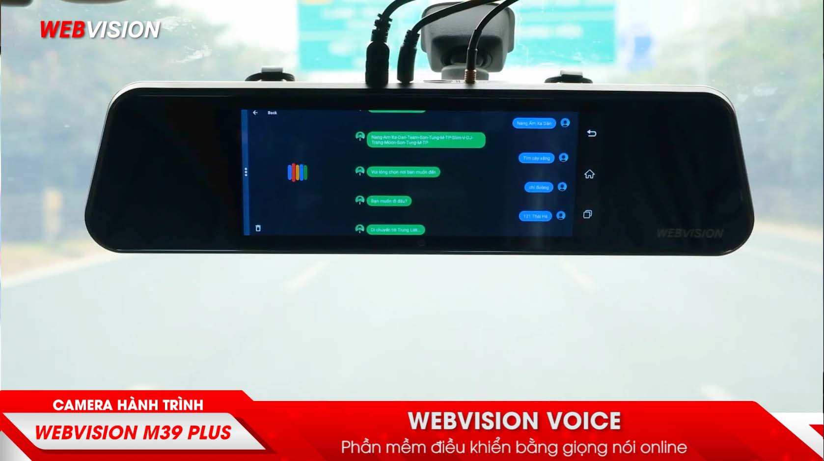 điều khiển giọng nói webvision voice